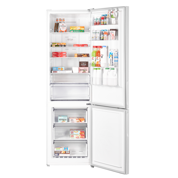Двухкамерный холодильник Maunfeld MFF200NFW10 Inverter - фото 11