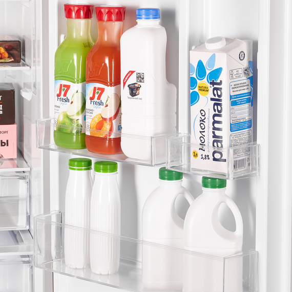 Двухкамерный холодильник Maunfeld MFF200NFХ10 Inverter - фото 2