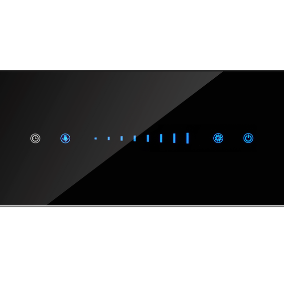 Вытяжка Maunfeld Prestige 90 Black (чёрное стекло) - фото 2