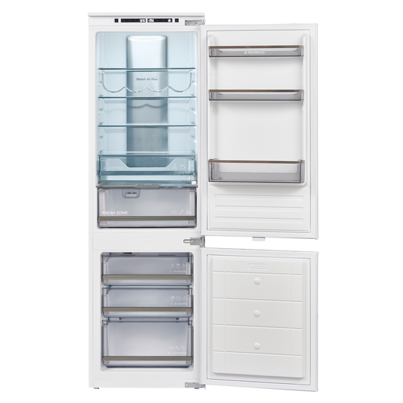 Встраиваемый двухкамерный холодильник Maunfeld MBF177NFWHGR Inverter - фото 6