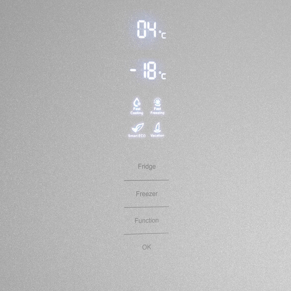 Двухкамерный холодильник Maunfeld MFF185NFS Inverter - фото 2