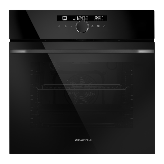 Электрический духовой шкаф Maunfeld EOEH7613B Glossy - фото 
