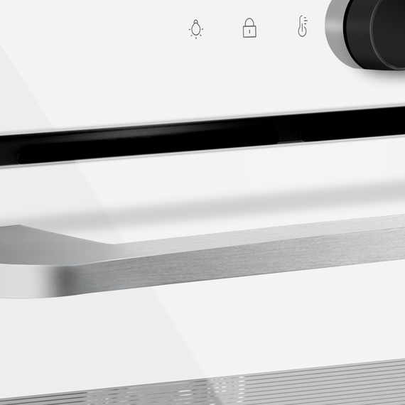 Электрический духовой шкаф Maunfeld EOEH7613W Glossy - фото 4