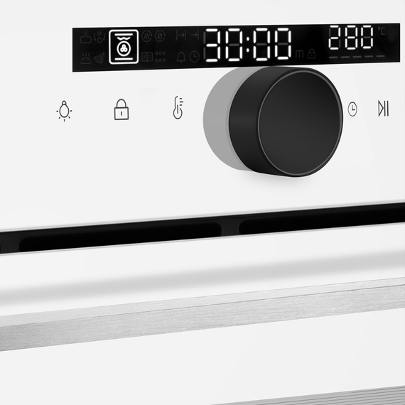 Электрический духовой шкаф Maunfeld EOEH7613W Glossy - фото 9