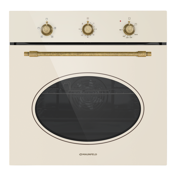 Электрический духовой шкаф Maunfeld EOGC604RIB.MT Slim - фото 