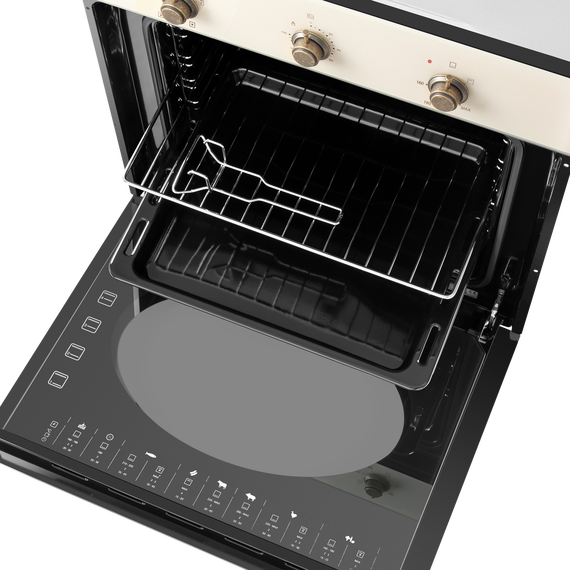 Электрический духовой шкаф Maunfeld EOGC604RIB.MT Slim - фото 5