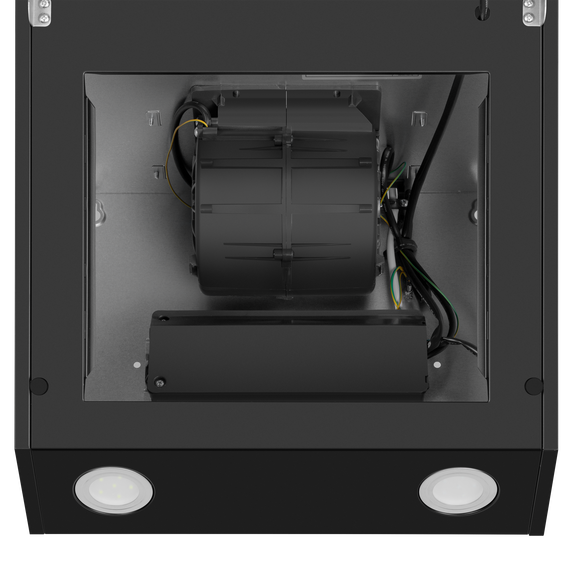 Вытяжка Maunfeld Dream 90 Push Glass Black (чёрное стекло) - фото 3