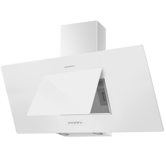 Вытяжка Maunfeld Tower 90 White (белое стекло) - фото 7