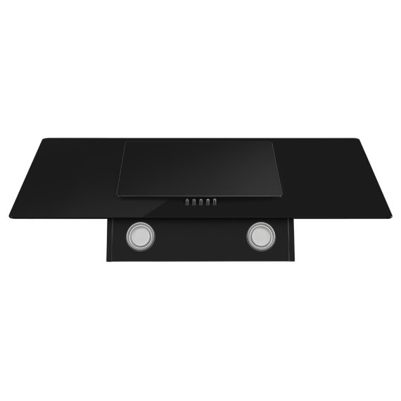 Вытяжка Maunfeld Tower 90 Black (чёрное стекло) - фото 9