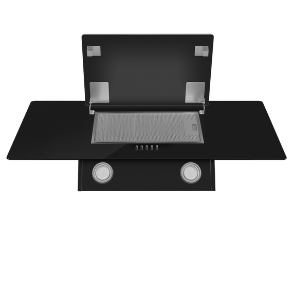 Вытяжка Maunfeld Tower 90 Black (чёрное стекло) - фото 5