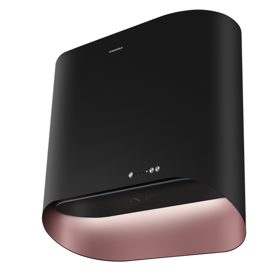 Вытяжка Maunfeld GUNA 60 Black/Anthracite with Pink Gold - фото 