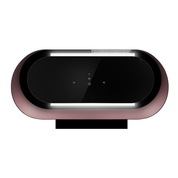 Вытяжка Maunfeld GUNA 60 Black/Anthracite with Pink Gold - фото 5