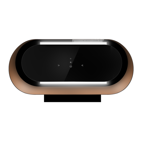 Вытяжка Maunfeld GUNA 60 Black/Anthracite with Gold - фото 7