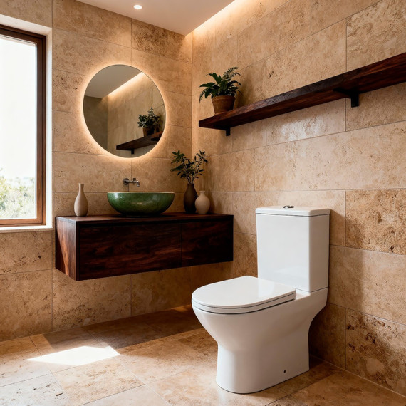 Унитаз-компакт безободковый Azario Mist AZ-45T с быстросъемным сиденьем микролифт (система смыва Торнадо) - фото 13