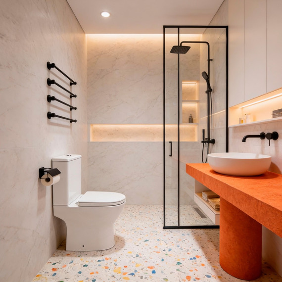 Унитаз-компакт безободковый Azario Mist AZ-45T с быстросъемным сиденьем микролифт (система смыва Торнадо) - фото 14