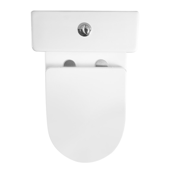 Унитаз-компакт безободковый Azario Mist AZ-45T с быстросъемным сиденьем микролифт (система смыва Торнадо) - фото 7