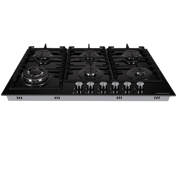 Газовая варочная поверхность Maunfeld EGHG.95.63CB/G (чёрное стекло) - фото 4