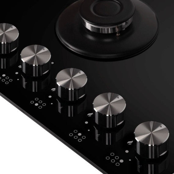 Газовая варочная поверхность Maunfeld EGHG.95.63CB/G (чёрное стекло) - фото 6