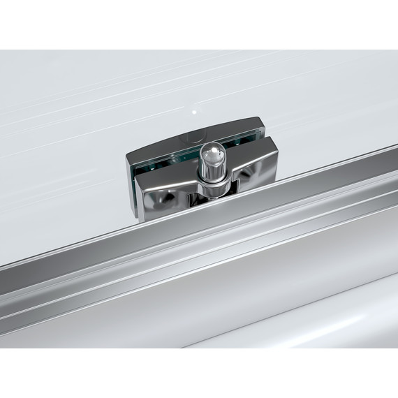 Душевое ограждение Abber Schwarzer Diamant 100х85 см AG30100H-S85-S85, хром/прозрачное - фото 3