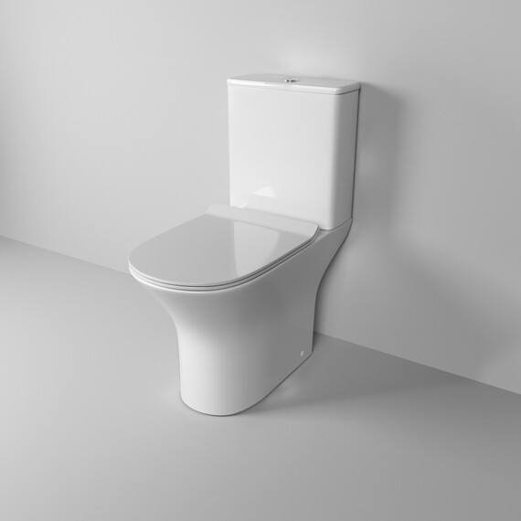 Унитаз-компакт безободковый Grossman Classic GR-4465SQ с тонкой крышкой микролифт (Система смыва торнадо) - фото 7