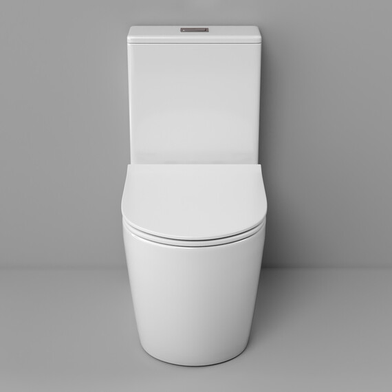 Унитаз-моноблок безободковый Grossman Classic GR-4484SQ с тонкой крышкой микролифт (система смыва Торнадо) - фото 8