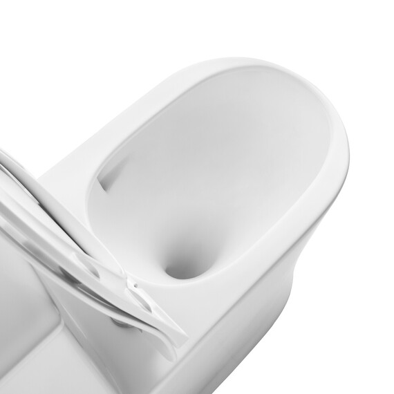 Унитаз-моноблок с ультратонким ободком Grossman Thin Rim GR-5607SQ с тонкой крышкой микролифт (система смыва Торнадо) - фото 7