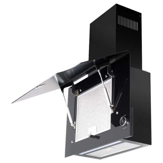 Вытяжка Korting KHC 67806 ICPGN (чёрное стекло) - фото 5