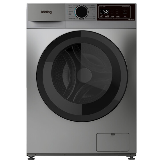 Стиральная машина с паром Korting KWM 45IS148 S (инвертор) - фото 