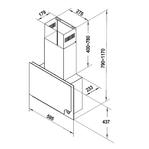 Вытяжка Korting KHC 67806 ICPGN (чёрное стекло) - фото 10