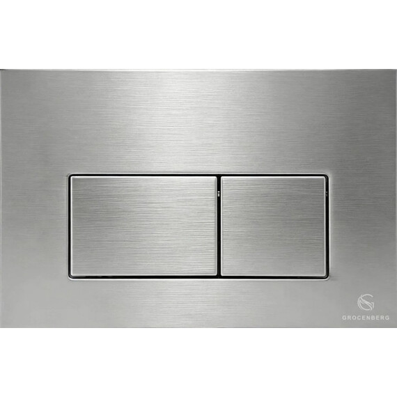 Кнопка смыва GROCENBERG KM3070NK, никель - фото 