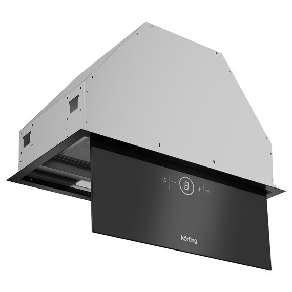 Вытяжка Korting KHI 6828 GN (чёрное стекло) - фото 2