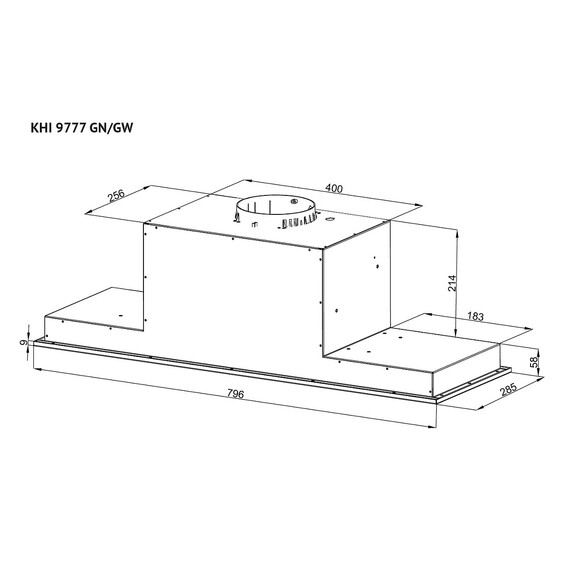 Вытяжка Korting KHI 9777 GW (белое стекло) - фото 4