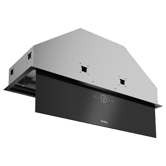 Вытяжка Korting KHI 9828 GN (чёрное стекло) - фото 2