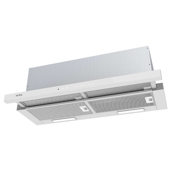 Вытяжка Korting KHP 9975 GW (белое стекло) - фото 