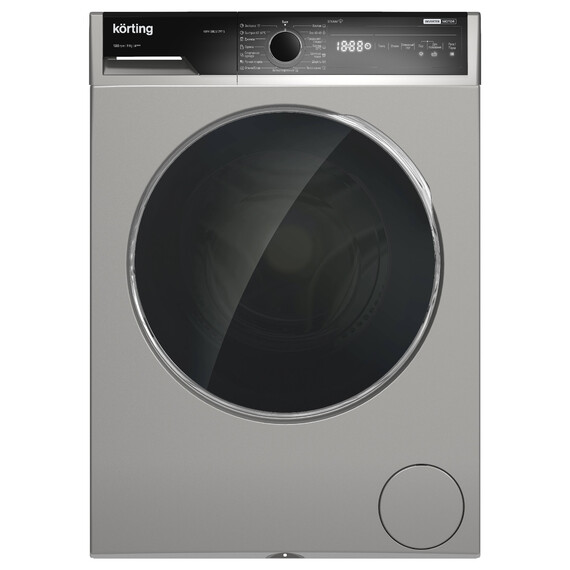 Стиральная машина с паром Korting KWM 58ILS1297 S (инвертор) - фото 