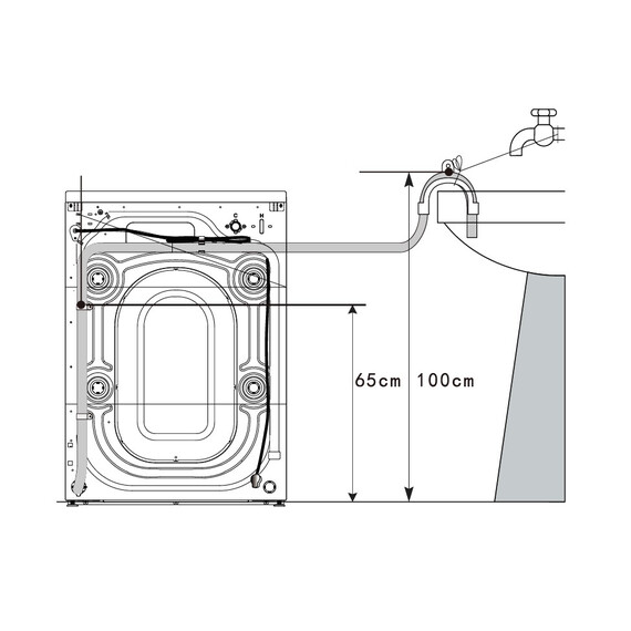 Стиральная машина Korting KWM 60ID1203 GR (инвертор) - фото 2