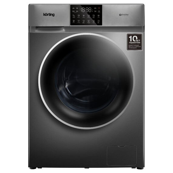 Стиральная машина с паром Korting KWM 60DV1297 Gr (инвертор) - фото 