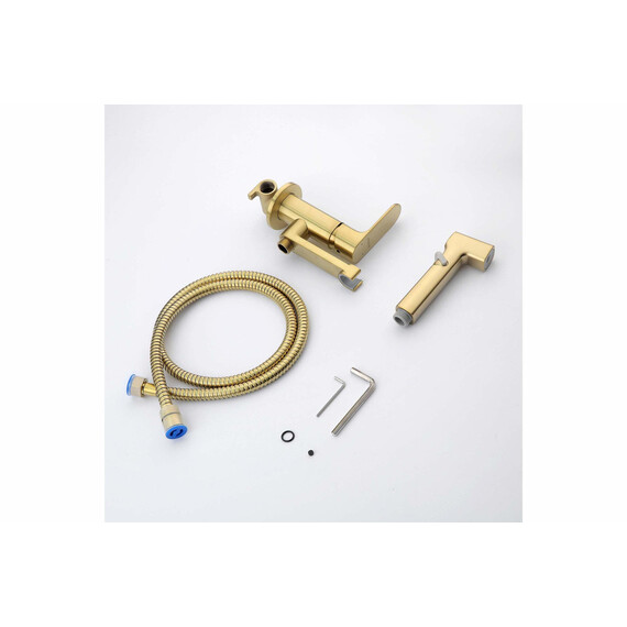 Набор для гигиенического душа Aquatek Альфа AQ1919BG (со скрытой частью) золото шлифованное - фото 9