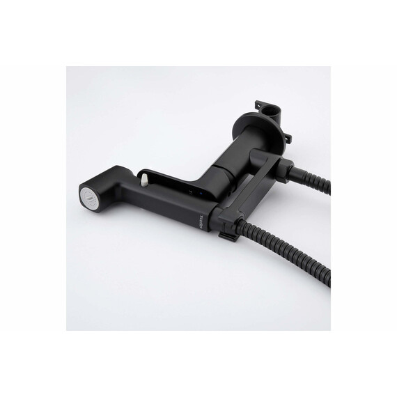 Набор для гигиенического душа Aquatek Альфа AQ1919MB (со скрытой частью) чёрный матовый - фото 9