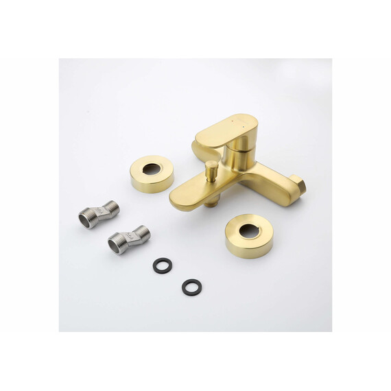 Смеситель для ванны Aquatek Альфа AQ1940BG, золото шлифованное - фото 8