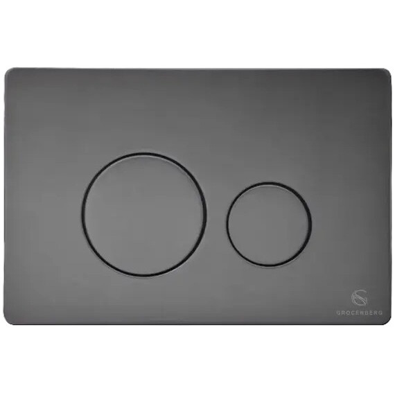 Инсталляция для подвесного унитаза Grocenberg GS3050-KM3090BG с кнопкой смыва графит - фото 2