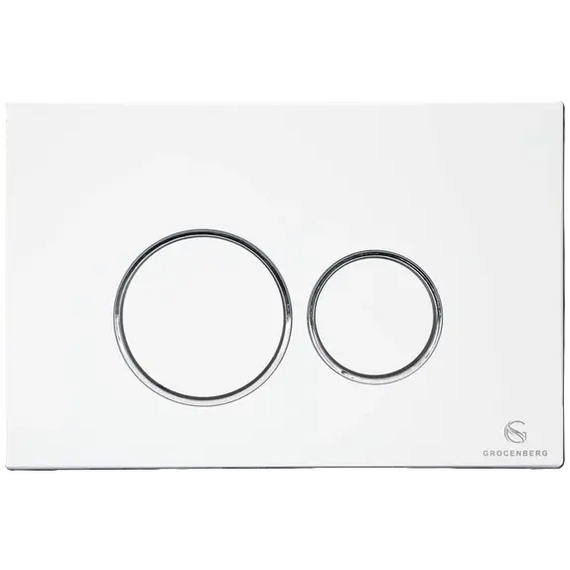 Инсталляция для подвесного унитаза Grocenberg GS3050-KP3090W с кнопкой смыва белый - фото 2