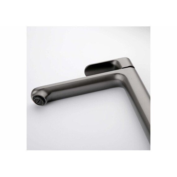 Смеситель для раковины высокий Aquatek Альфа AQ1904BGM, оружейная сталь - фото 6