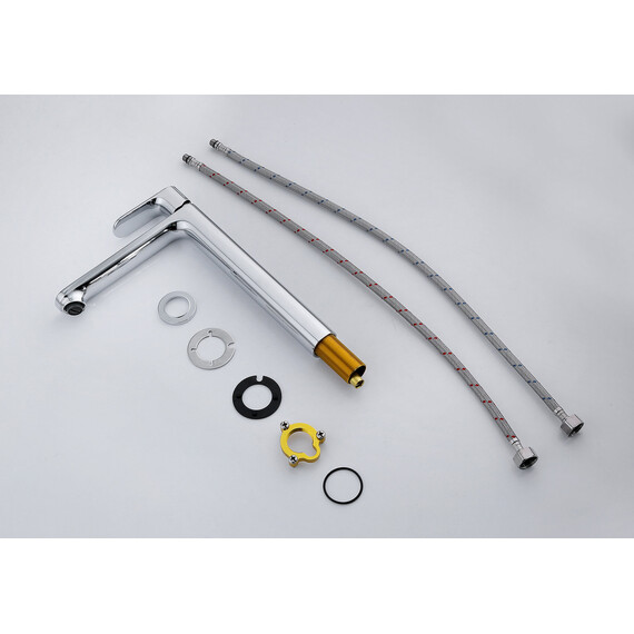 Смеситель для раковины высокий Aquatek Альфа AQ1904CR - фото 3