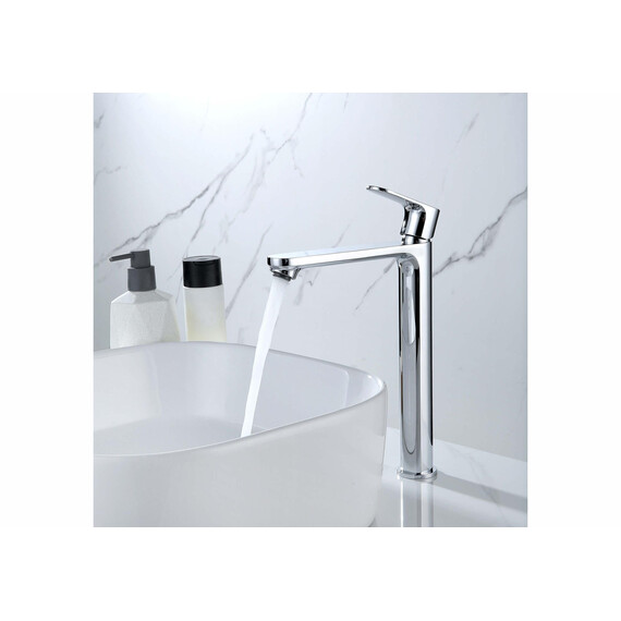 Смеситель для раковины высокий Aquatek Альфа AQ1904CR - фото 2