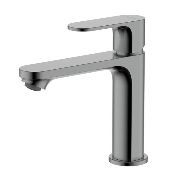 Смеситель для раковины Aquatek Альфа AQ1910BGM, оружейная сталь - фото 