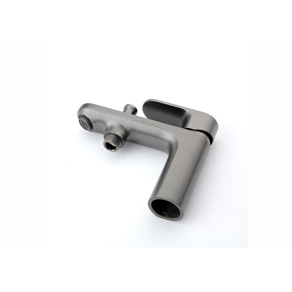 Смеситель для ванны Aquatek Альфа AQ1944BGM, оружейная сталь - фото 5