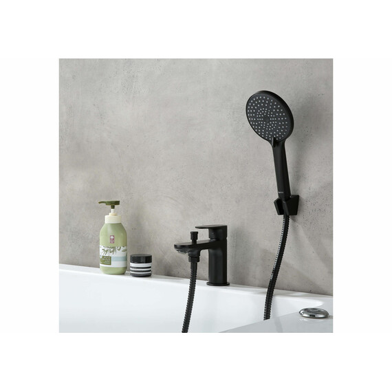 Смеситель для ванны Aquatek Альфа AQ1944MB, чёрный матовый - фото 4