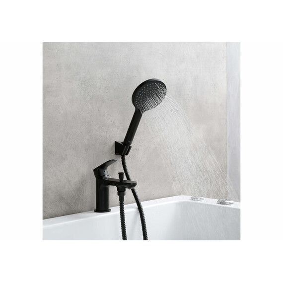 Смеситель для ванны Aquatek Альфа AQ1944MB, чёрный матовый - фото 6