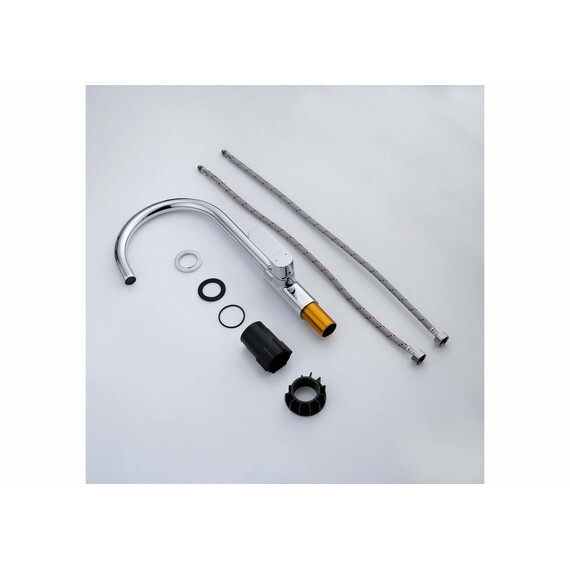 Смеситель для кухни Aquatek Альфа AQ1982CR - фото 3